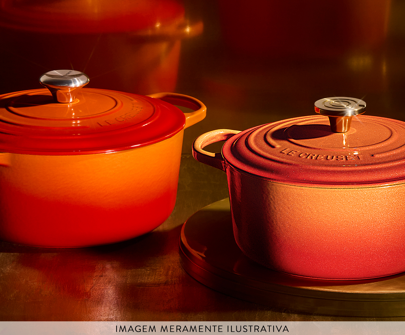 Panela com Pegador Dourado Signature Flamme Dor&eacute;e - 26cm image number 5