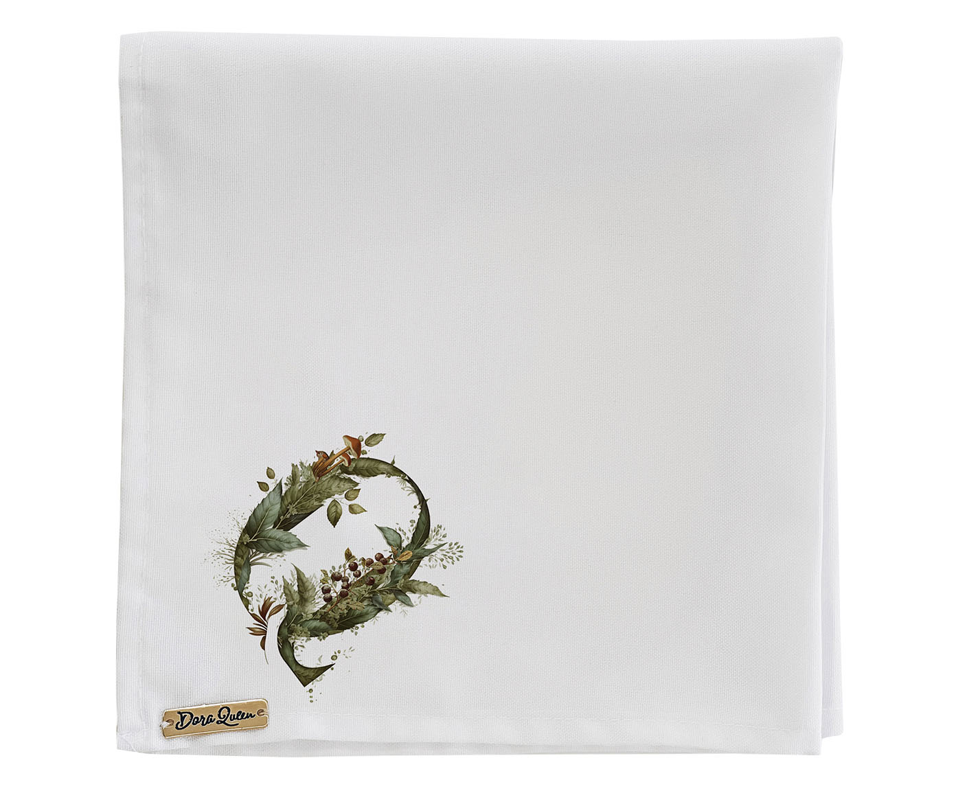 Guardanpo Monograma Botanical 'Q' - image 0