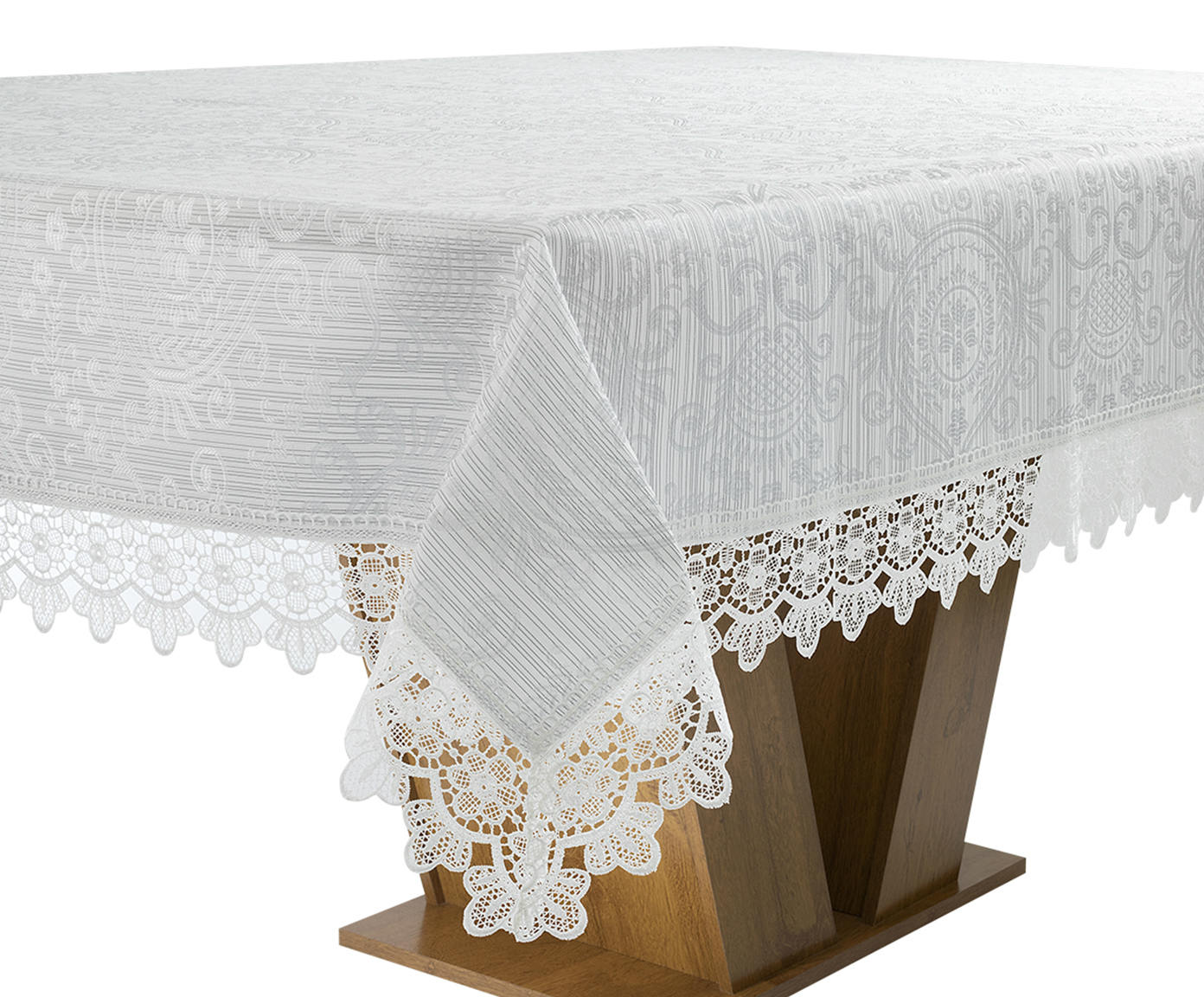 Toalha de Mesa Augustus Cinza - image 0