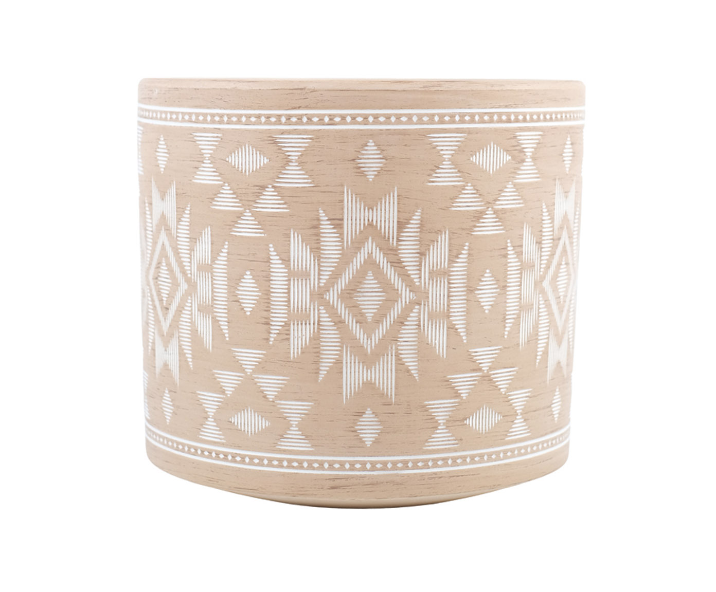 Cachepot Melani Bege Grande - image 0