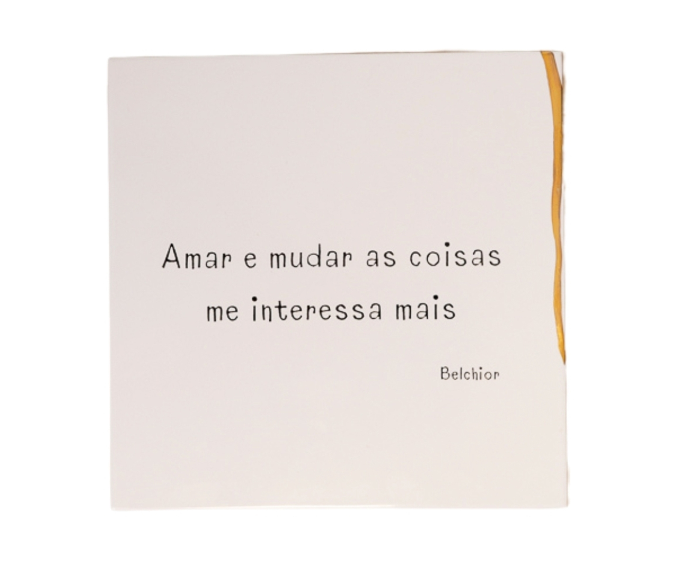Azulejo Decorativo "Amar e Mudar" - image 0