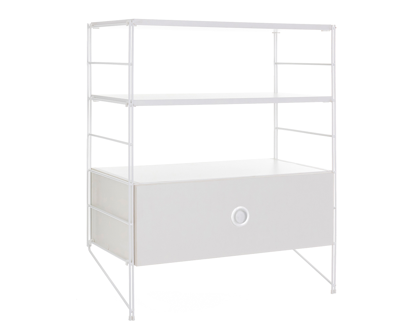 Estante com Gaveta Stella - Branco image number 3