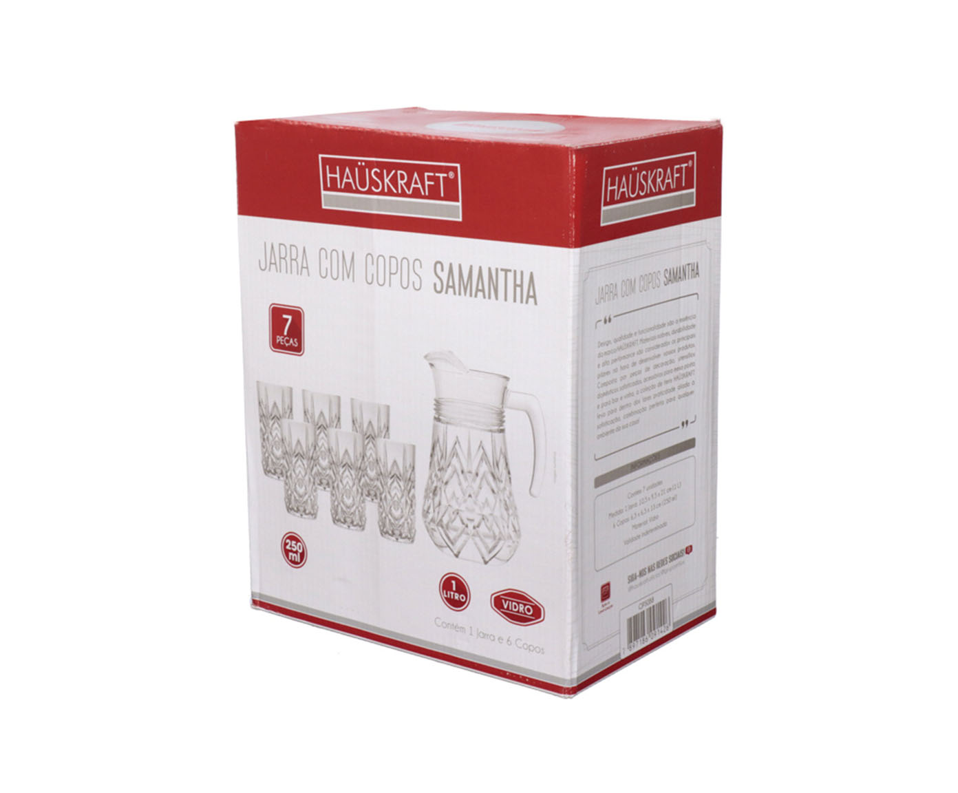 Jogo de Jarra com Copos Samantha image number 2