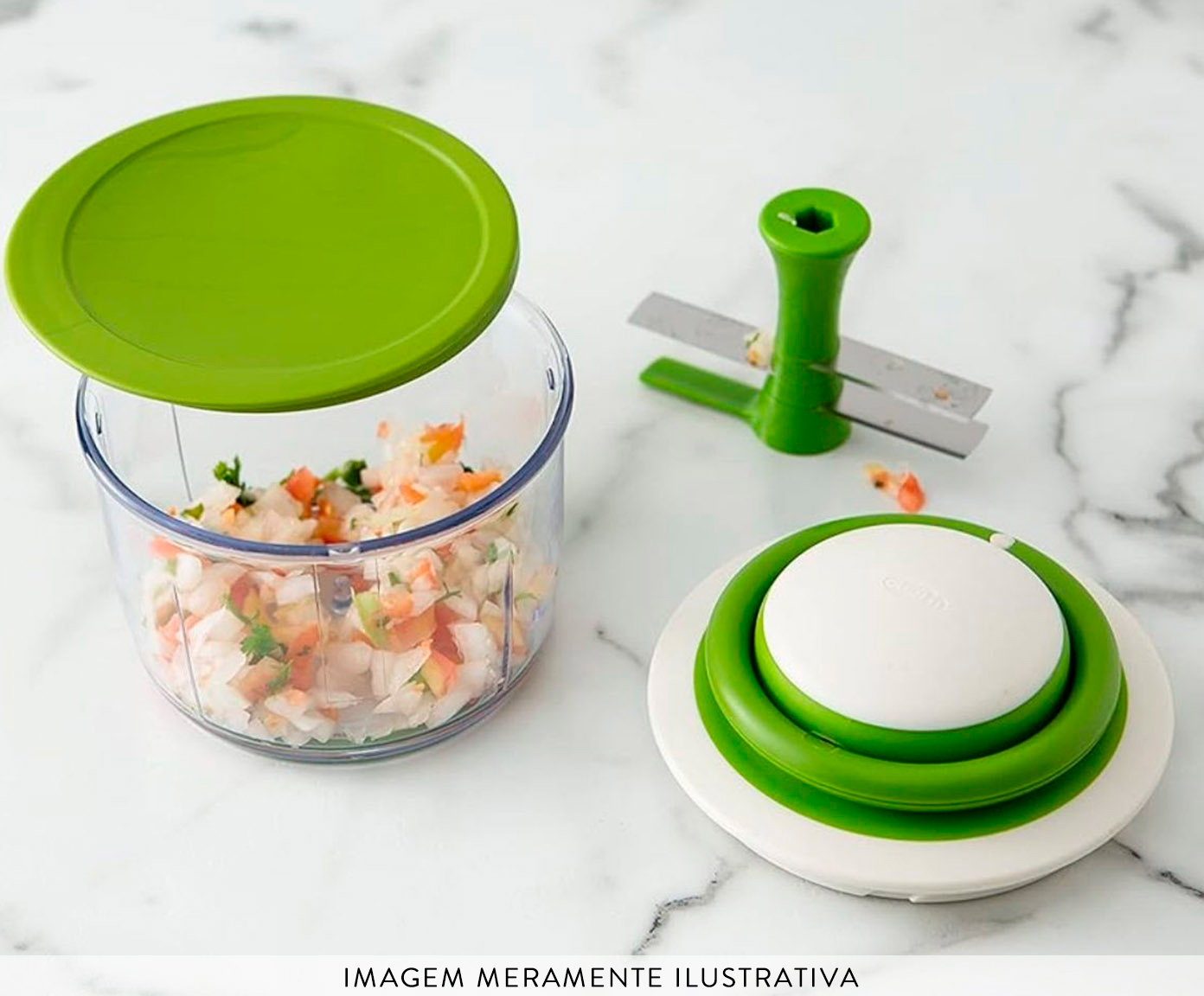 Processador de Alimentos Manual com Tampa Che'f image number 3