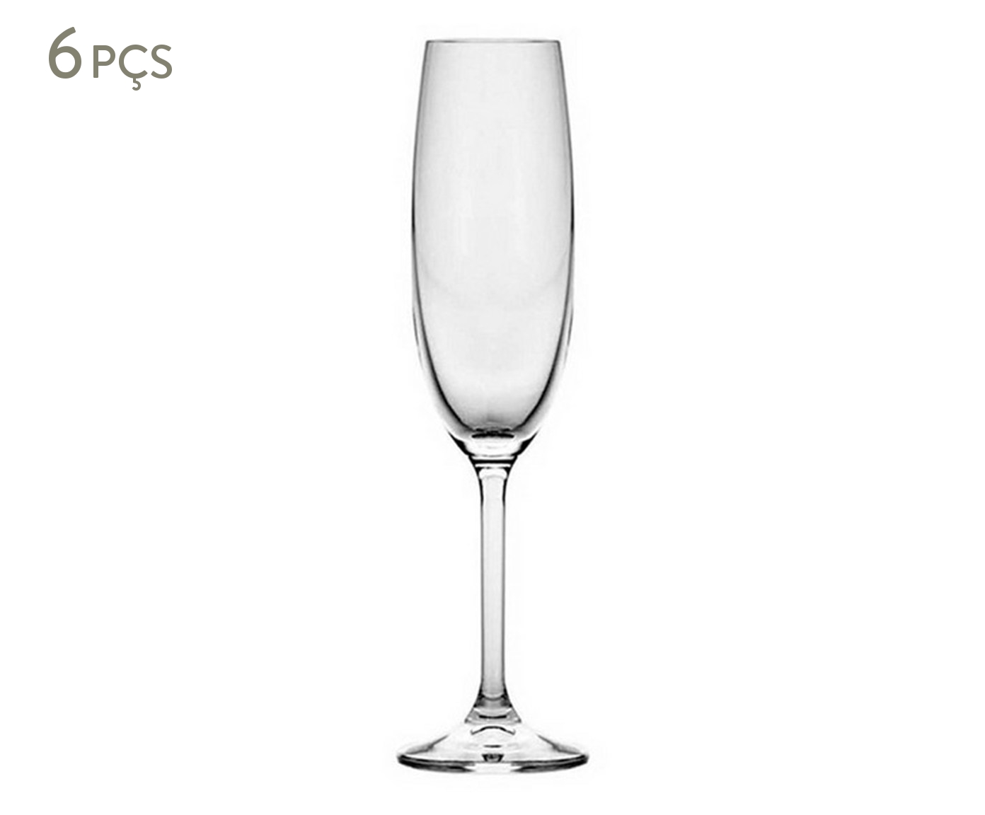 Jogo de Ta&ccedil;as para Champagne em Cristal Ecol&oacute;gico Ankalli - image 0