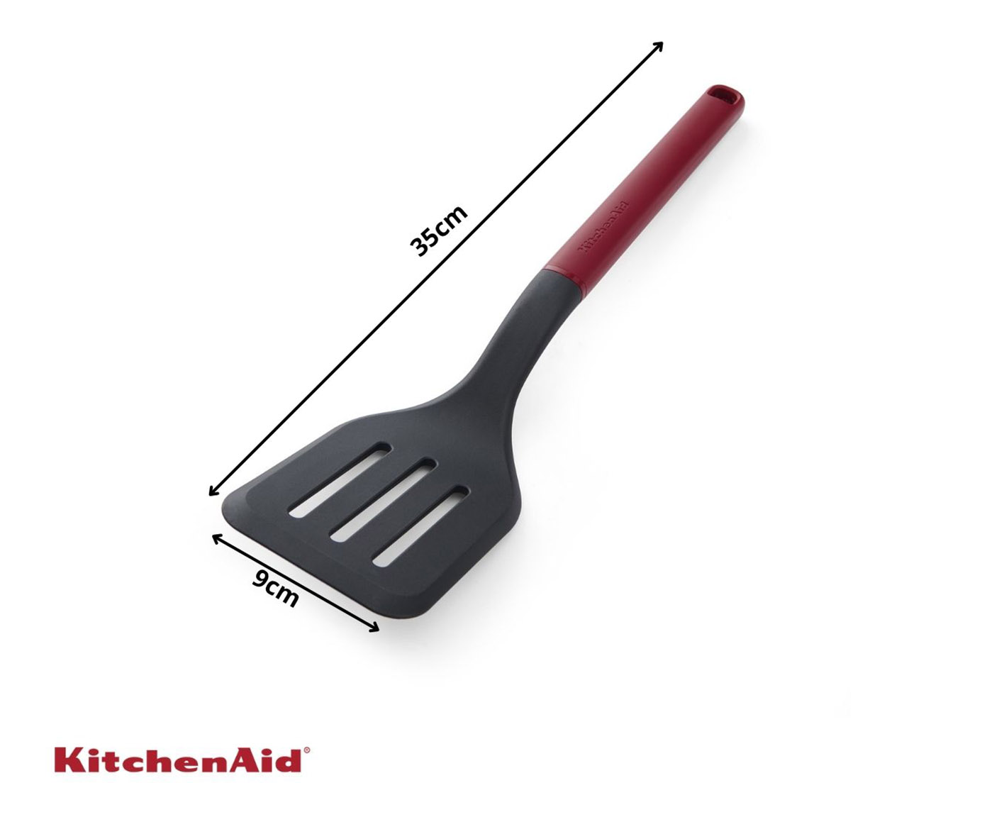 Esp&aacute;tula Perfurada em Nylon Kitchenaid Vermelha - image 1