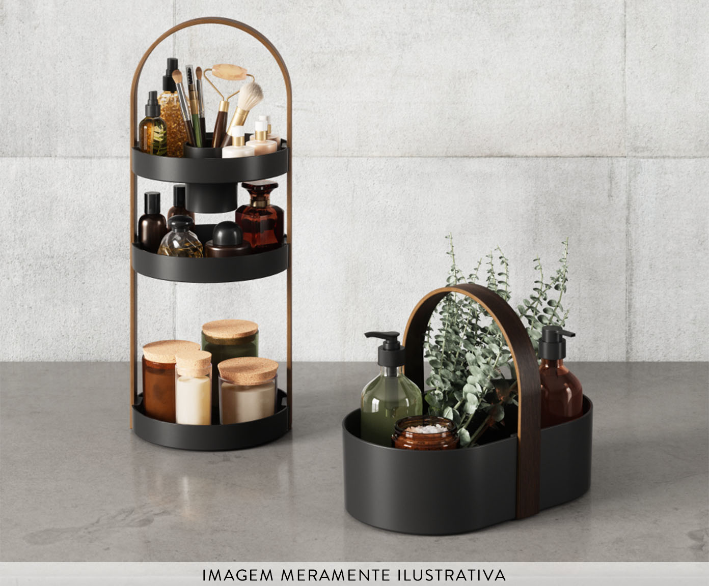 Organizador Bellwood Preto image number 2