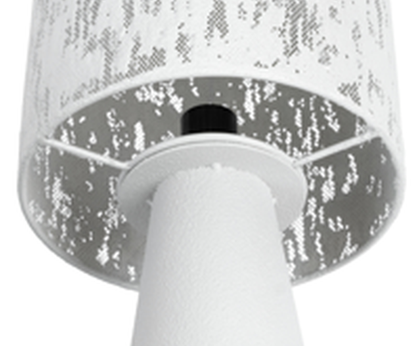 Lumin&aacute;ria de Mesa Nevoa Off-White image number 2