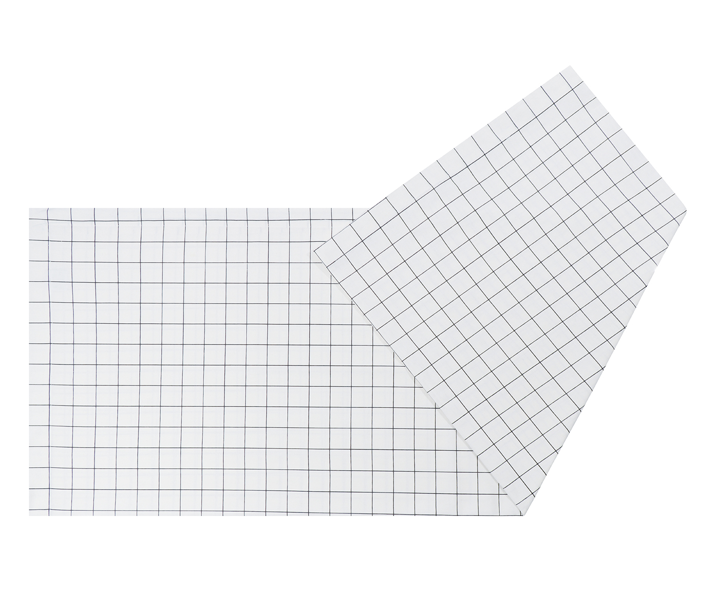 Toalha de Mesa Panama Grid Preto - image 0
