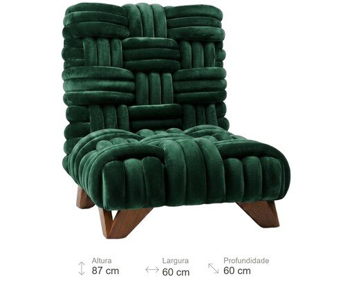 Chaise Lucca Verde image number 2