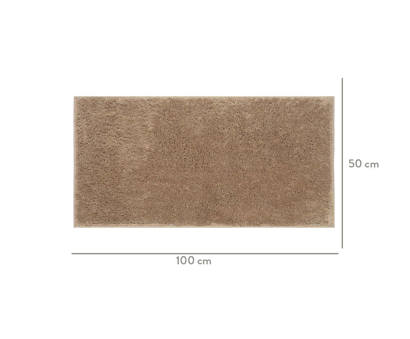 Passadeira Shaggy Smooth Cru image number 6