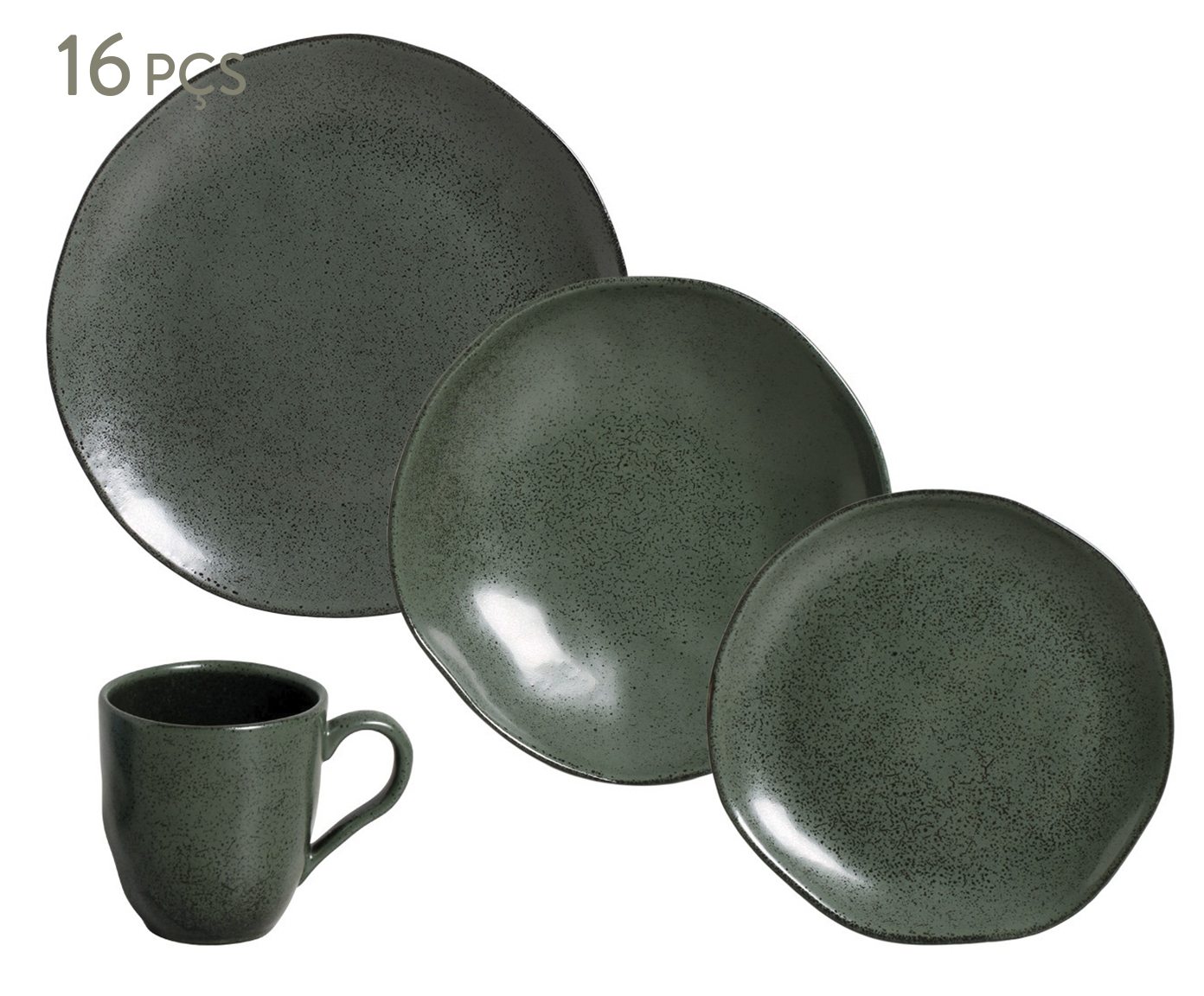 Aparelho de Jantar Arauco Verde - image 0
