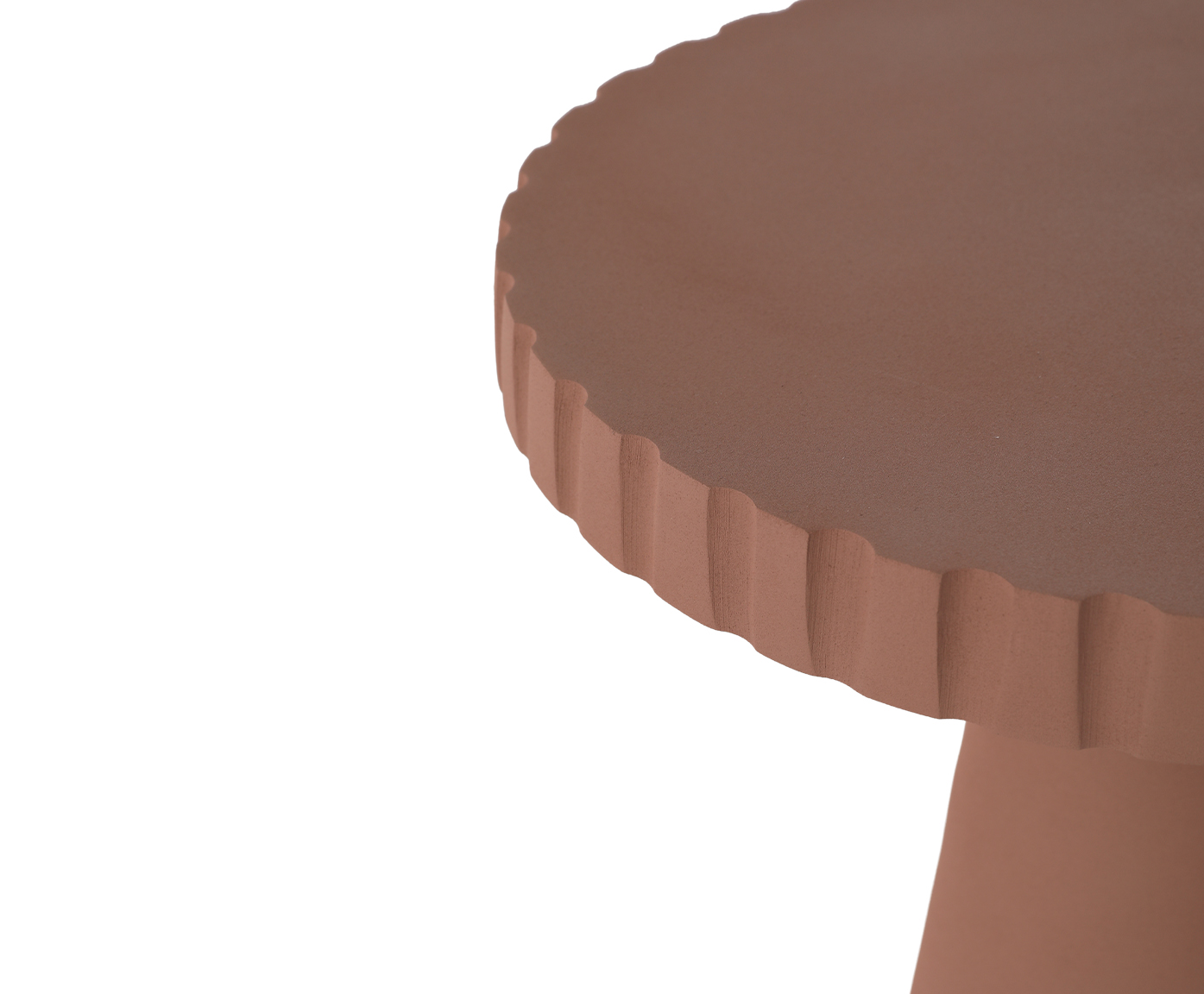 Mesa Lateral de Metal Rhea Rosa - image 1
