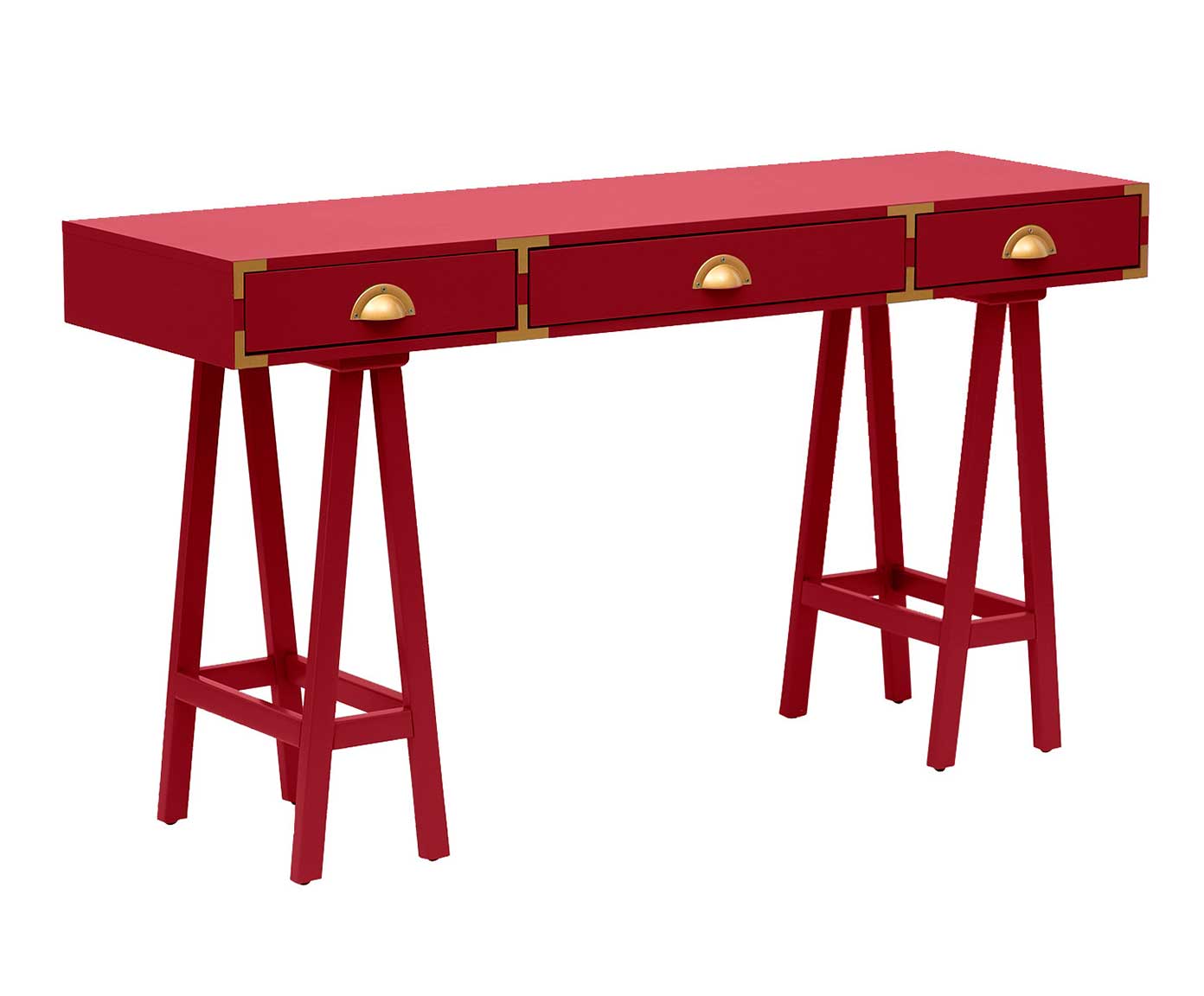 Aparador Cavalete Firebrick - Vermelho - image 0
