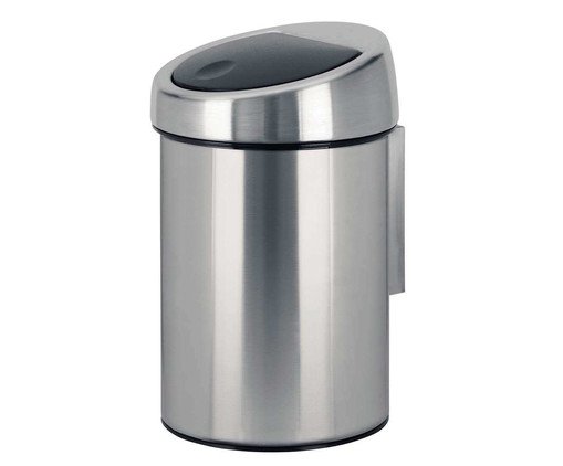 Lixeira em Inox Touch Bin Cromada image number 2