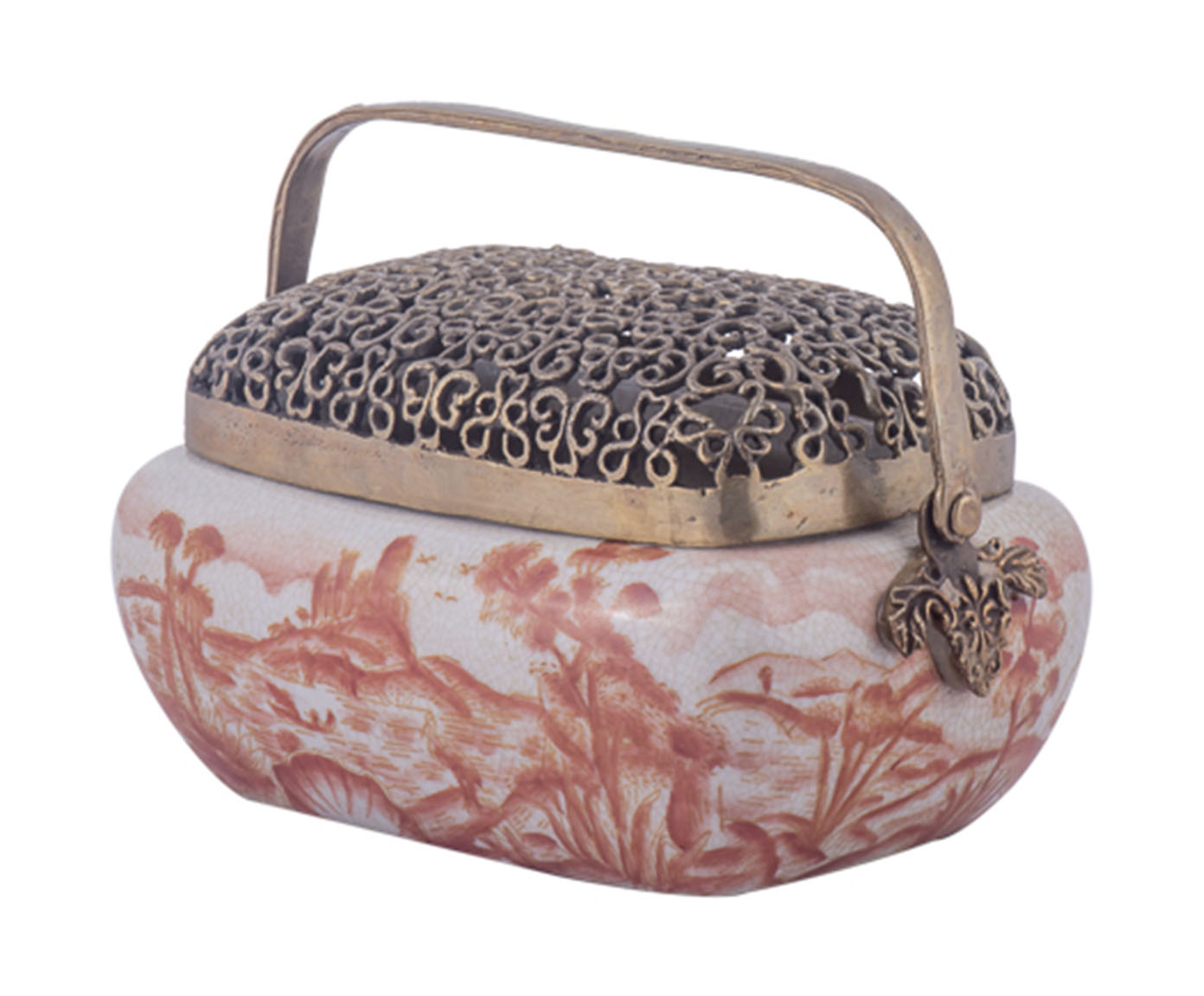 Caixa em Porcelana Crates Laranja - image 1