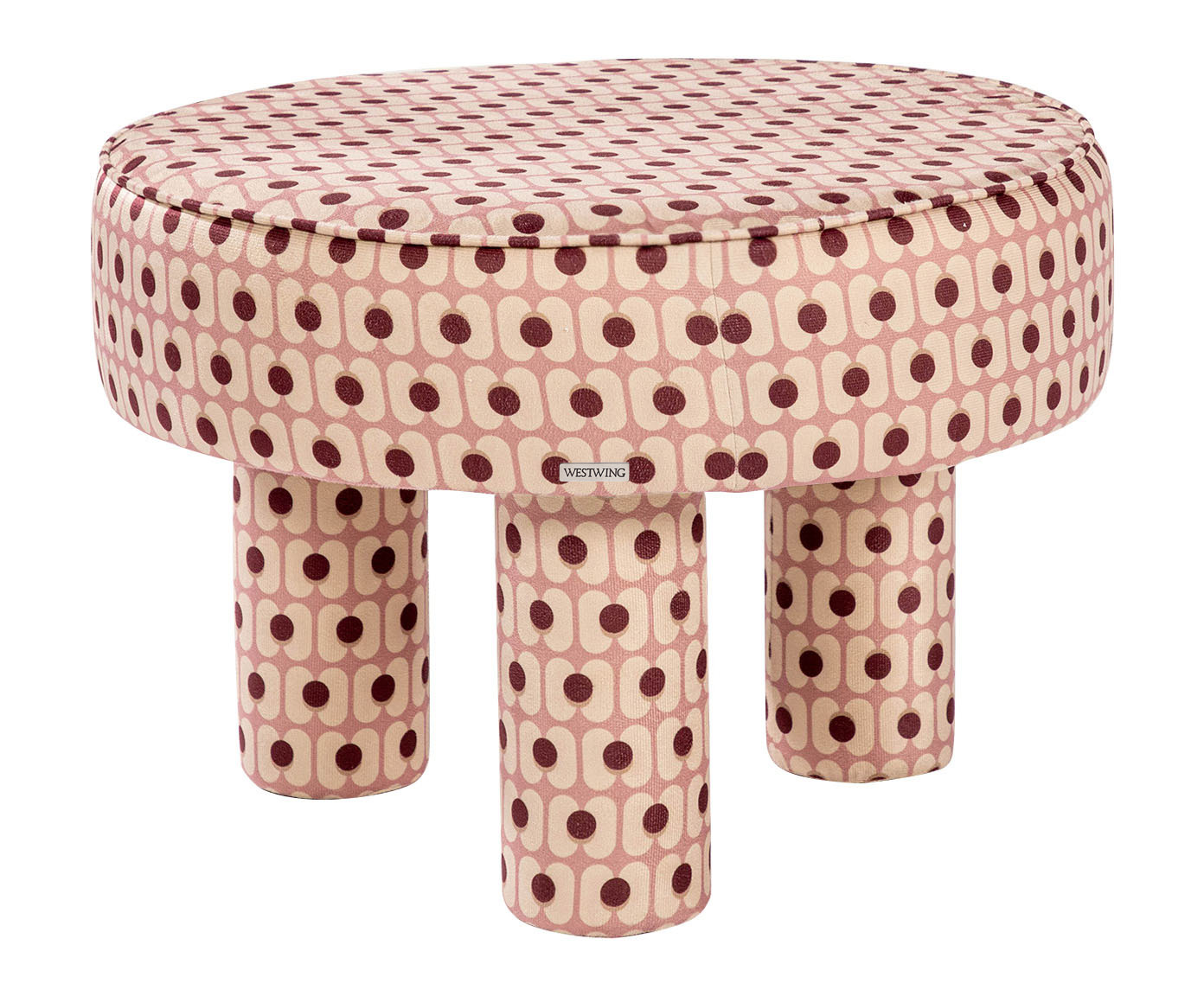 Puff Redondo Bold Baloah Rosa - image 0