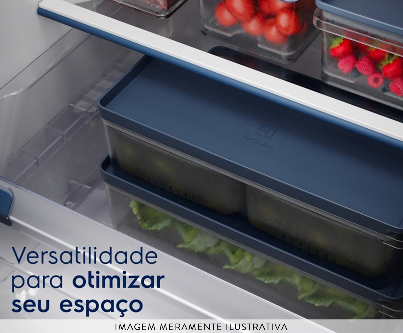 Organizador de Geladeira Electrolux Experience com Divis&oacute;ria image number 5