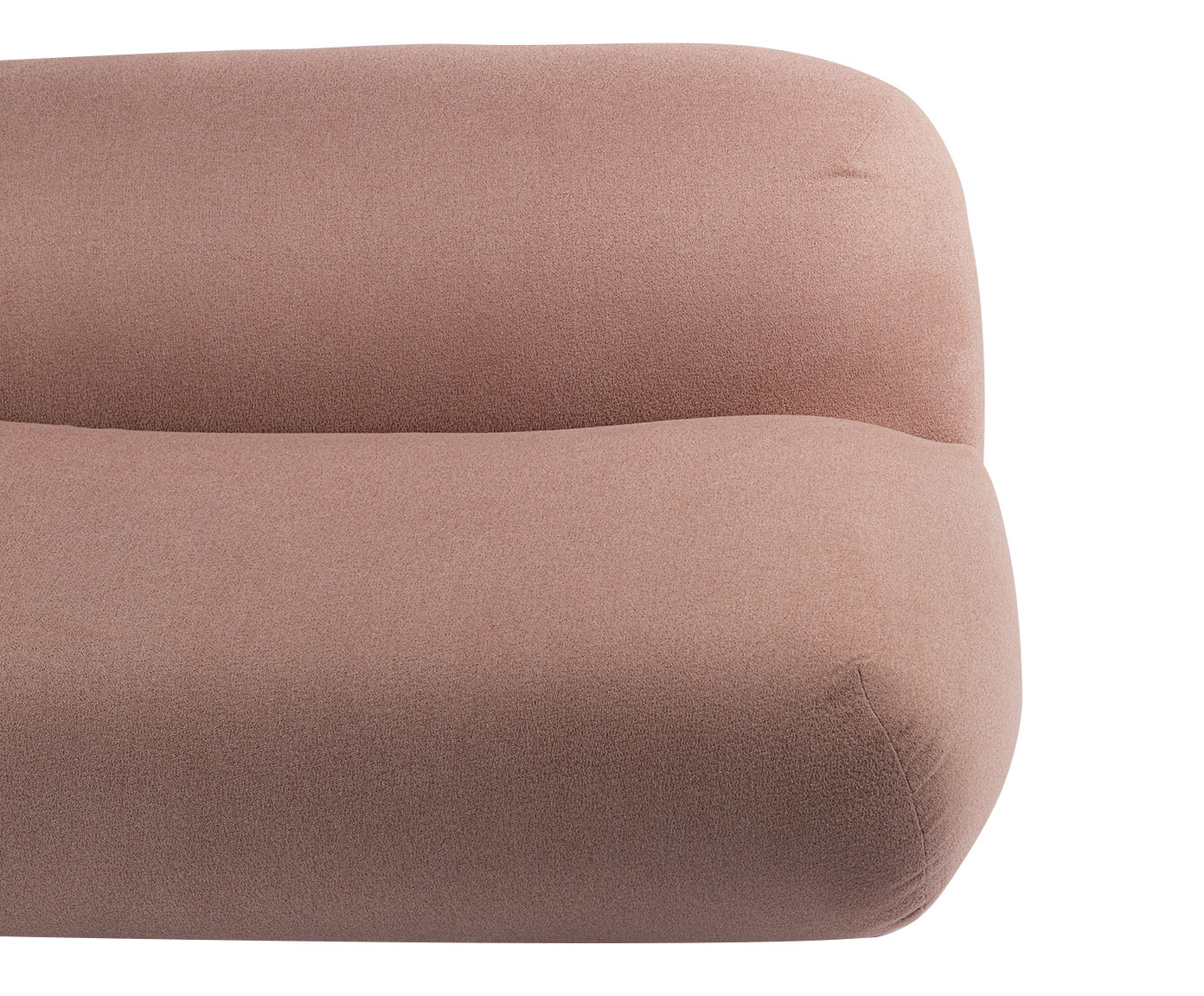Sof&aacute; em Veludo Boucle Nube Rose image number 8