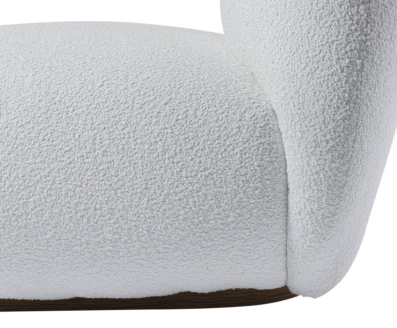 Poltrona em Boucle Nube Branco image number 8