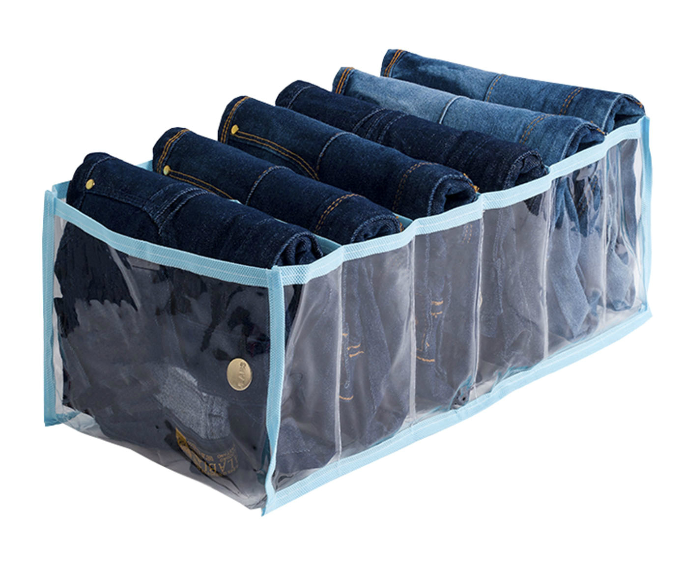 Organizador Colmeia Cristal Premium P1 Azul - image 0