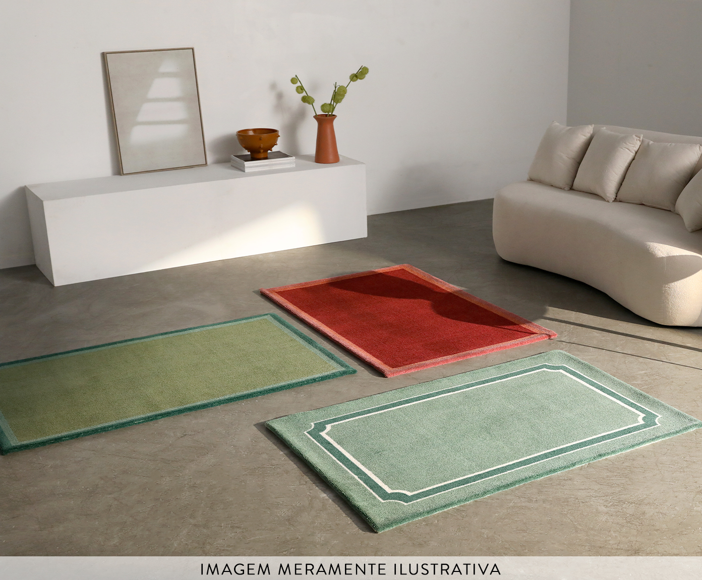 Tapete Borda Dupla Verde - image 1