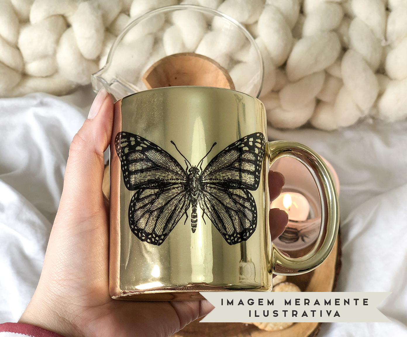 Caneca Borboleta - image 1