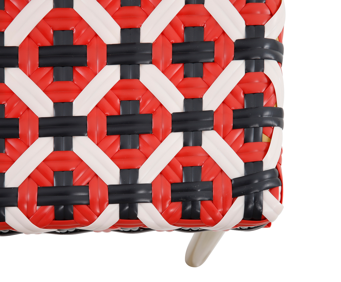 Cadeira Bistr&ocirc; Aron Vermelho e Preto image number 3