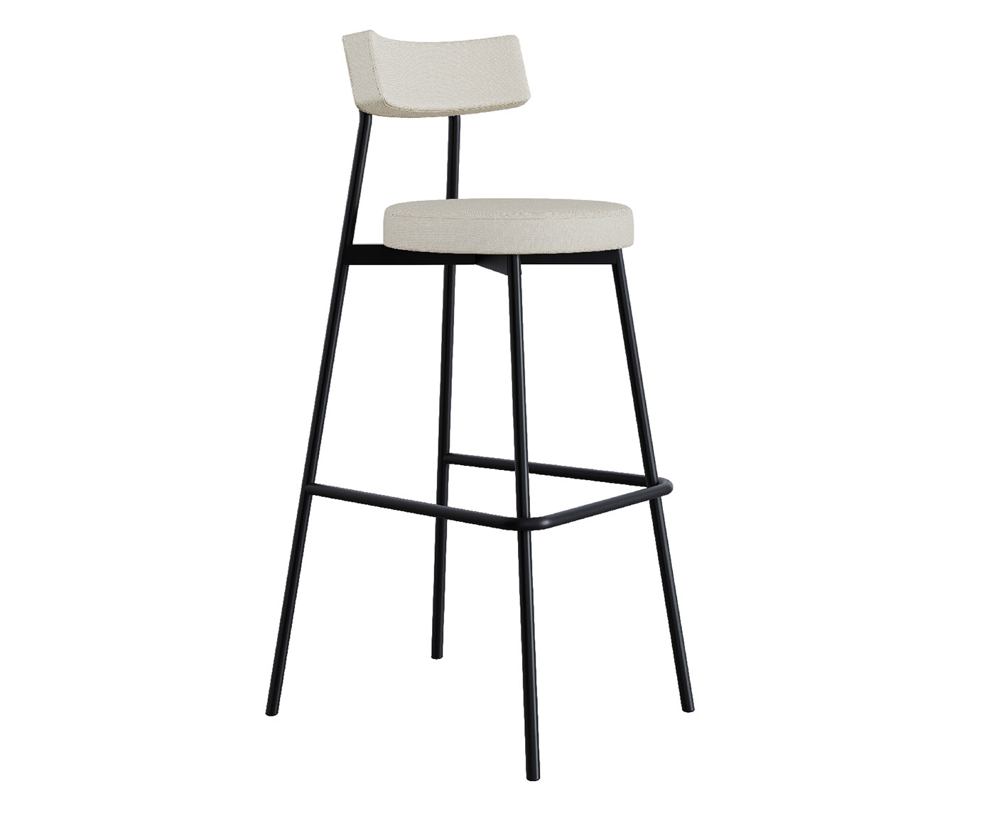 Banqueta Alta Stout Areia Corriente - image 0