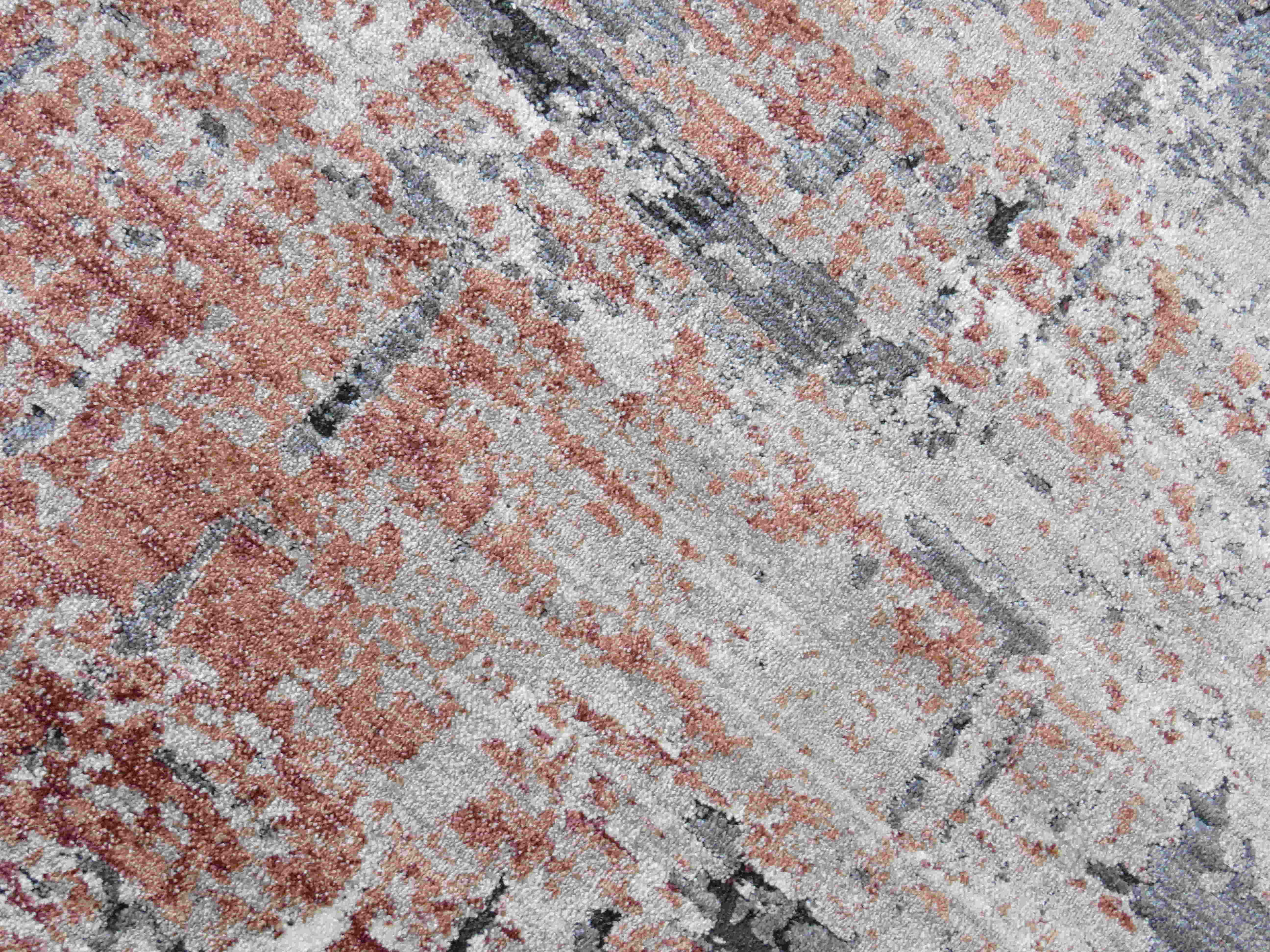 Tapete Pequeno Turco Manhattan - Cinza e Ros&eacute; image number 3