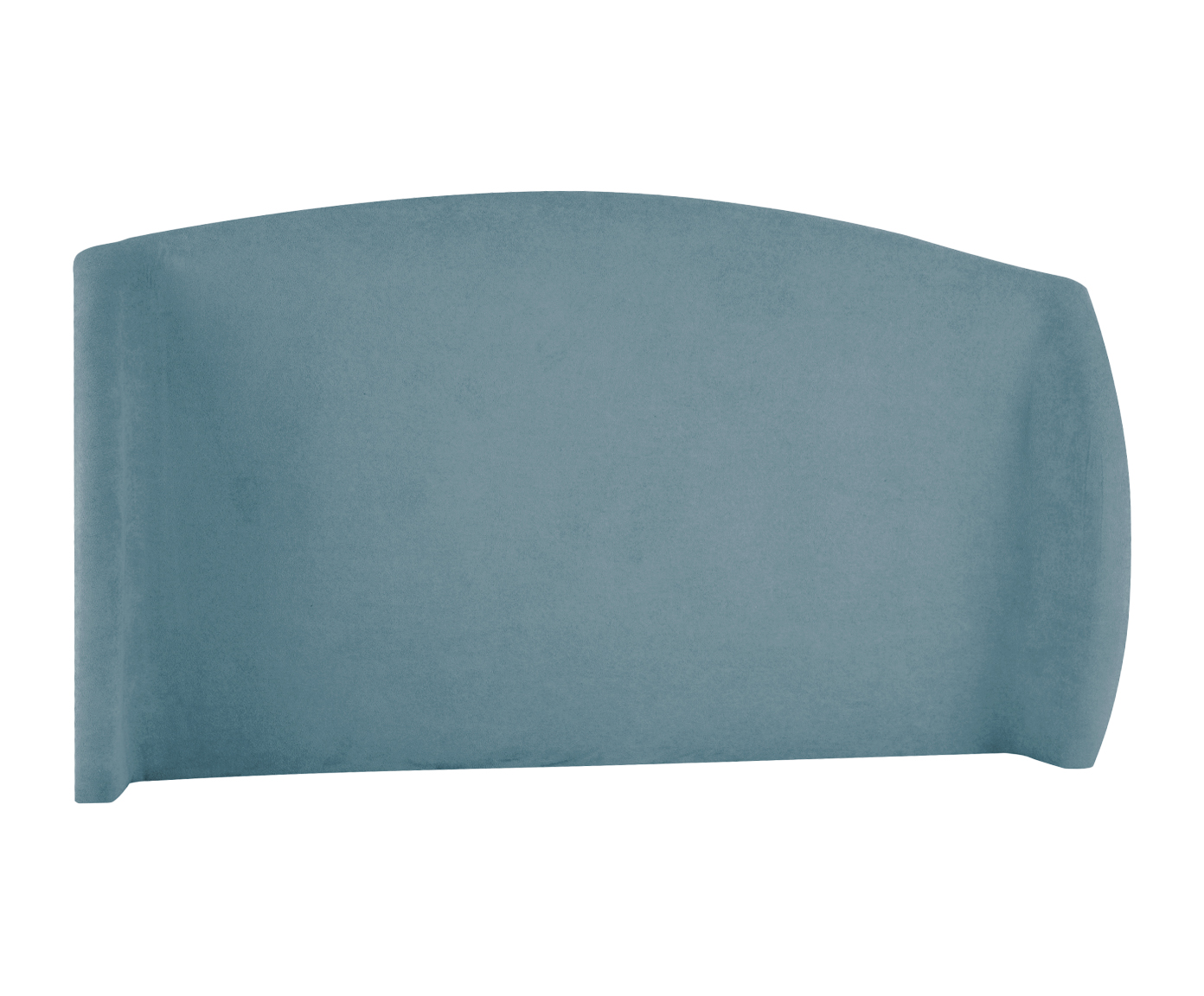 Cabeceira em Boucle Aveludado Smooth Azul image number 2
