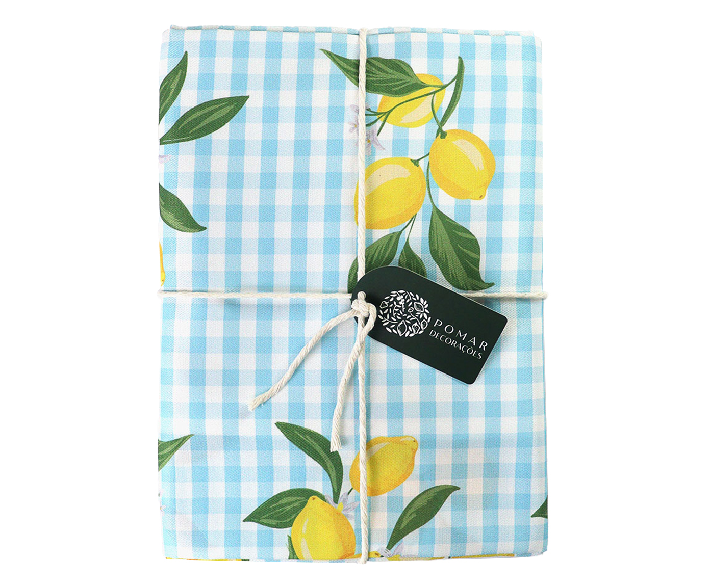 Toalha de Mesa Lim&atilde;o Siciliano Azul Claro - image 1
