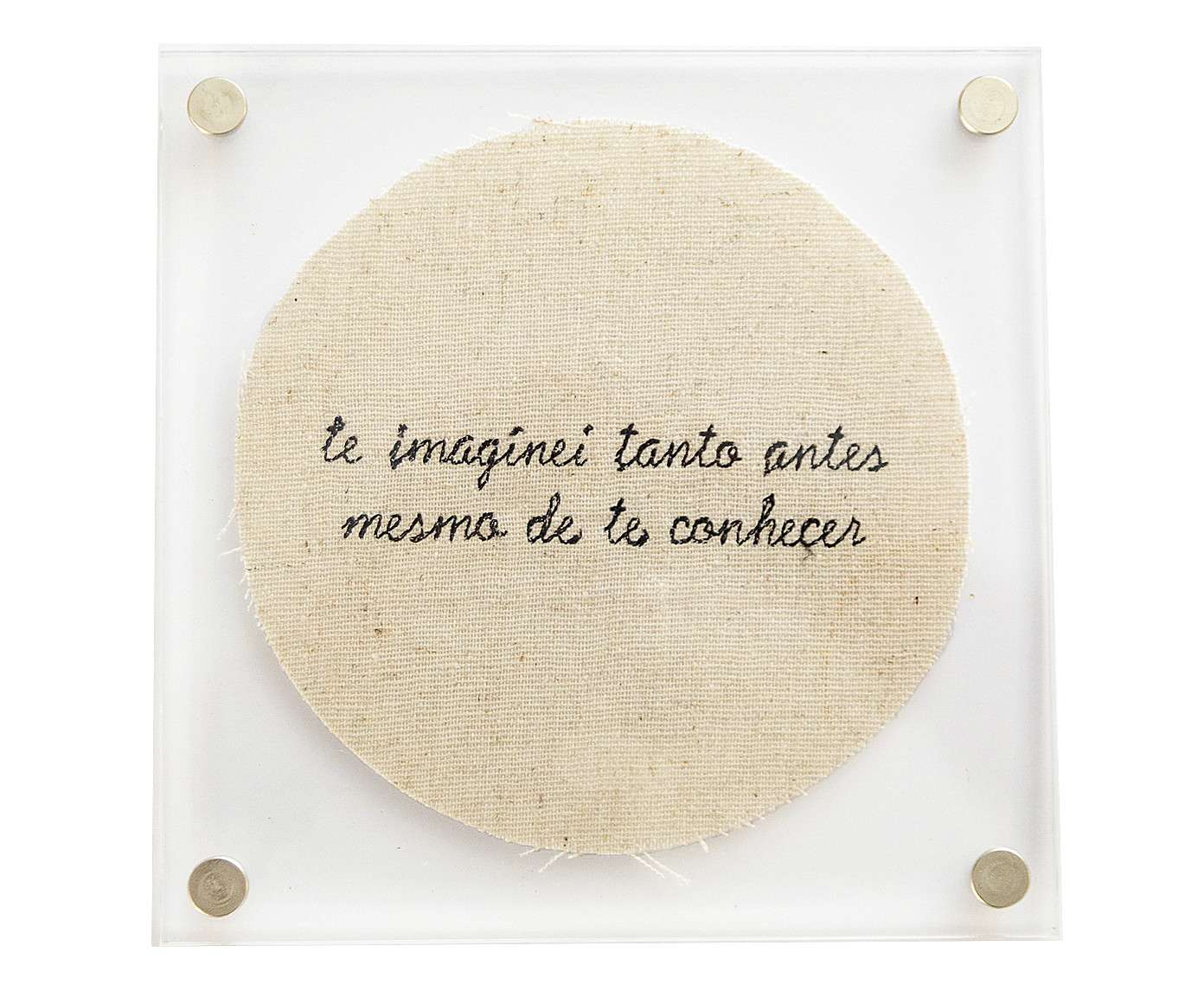 Quadro em Acr&iacute;lico "Te Imaginei Tanto" - image 0