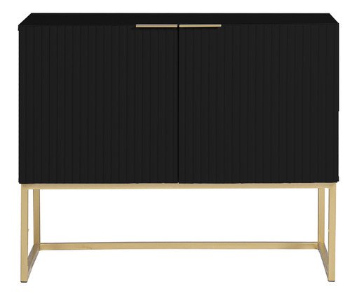 Buffet Ondulado 2 Portas Preto image number 2
