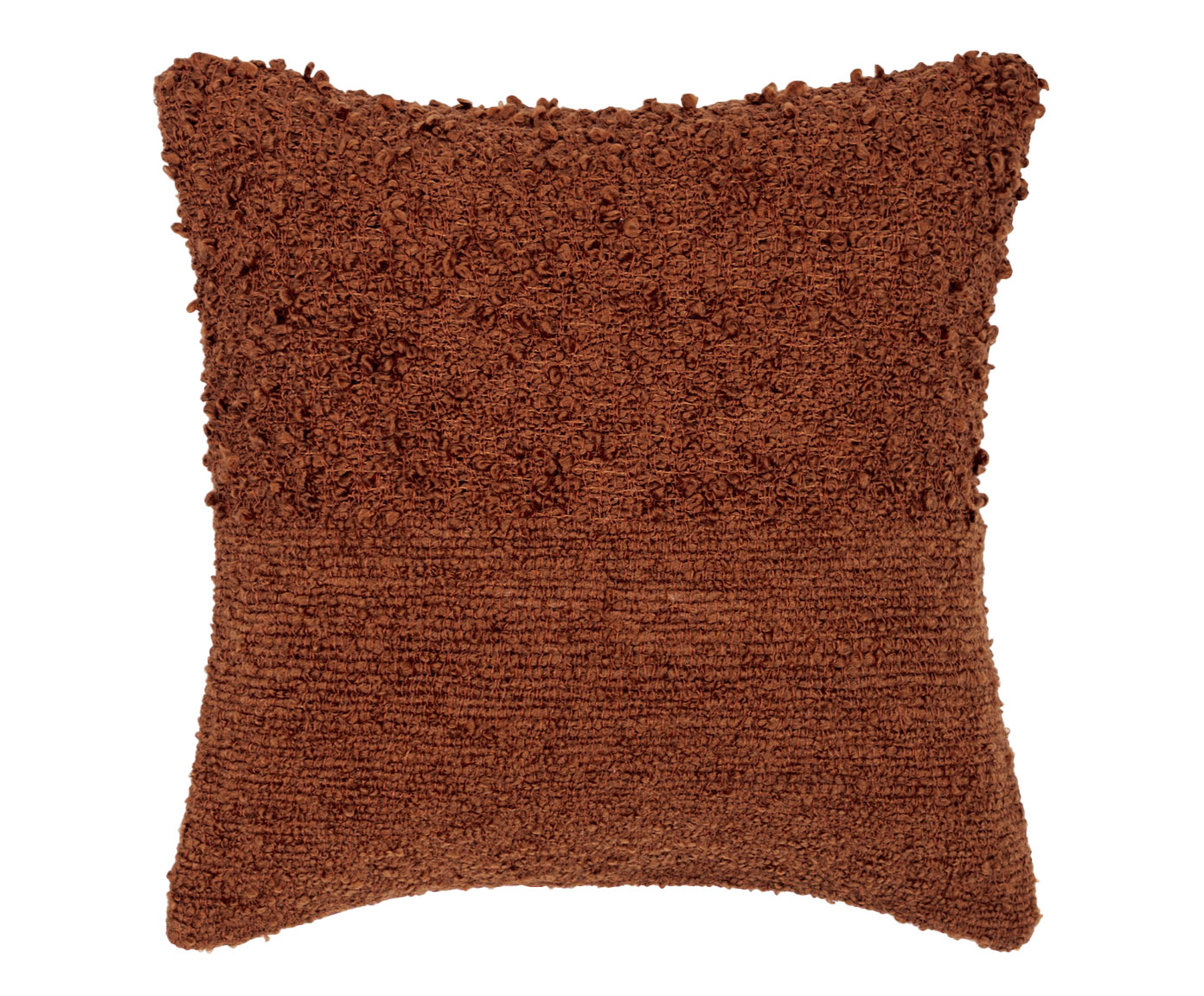 Capa de Almofada Boucle Terracota - image 0