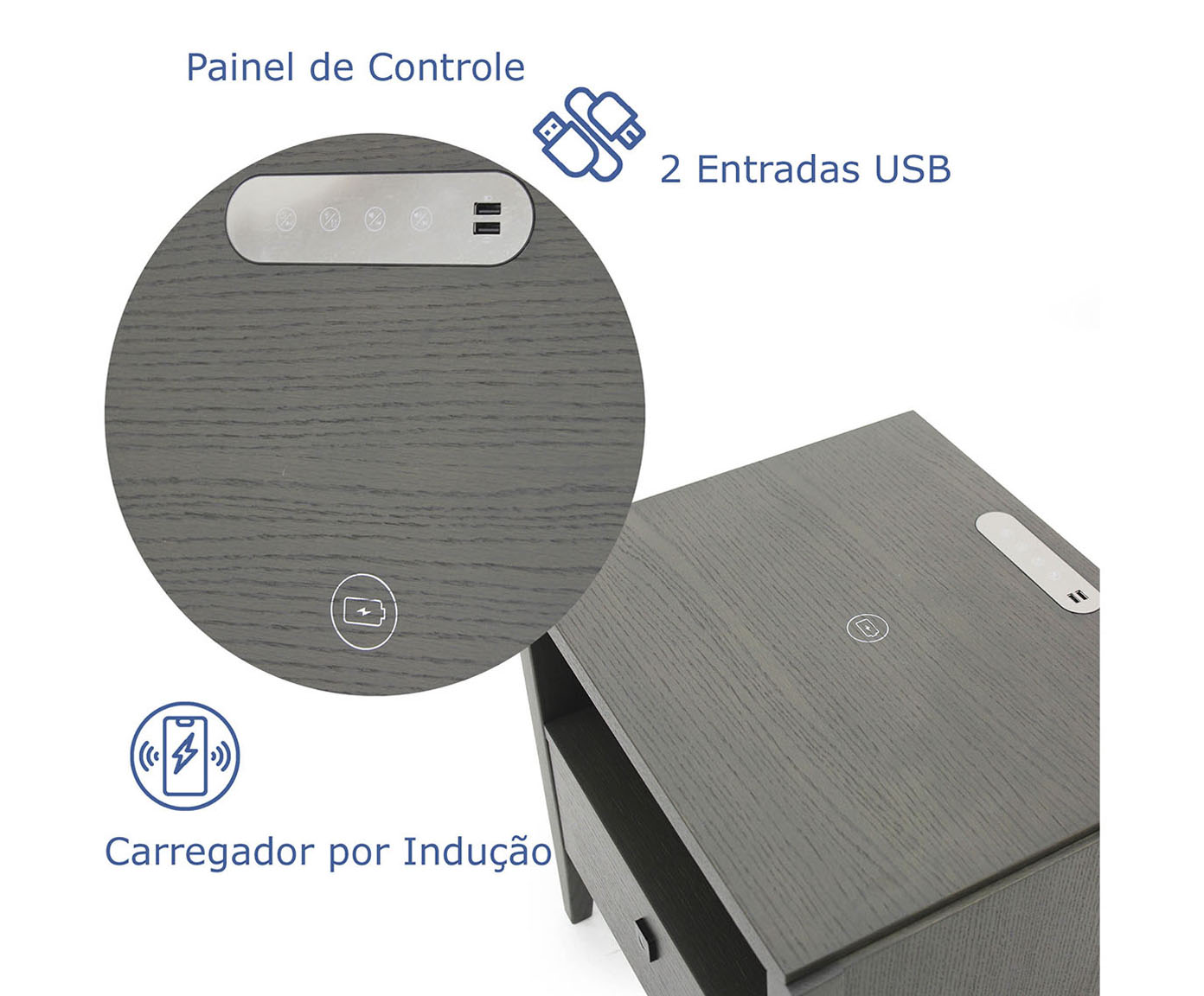 Mesa de Cabeceira Inteligente VIII image number 7