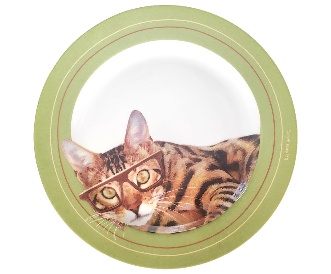Prato de Porcelana Gata Fifi 1 - image 0