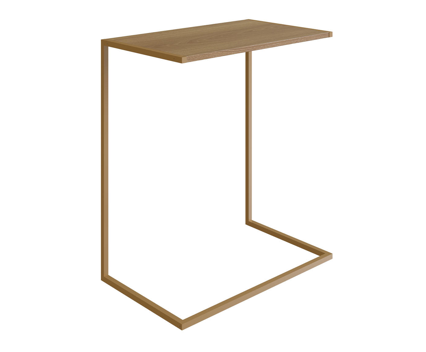 Mesa de Apoio para Sof&aacute; Hanover e Dourado Industrial - image 0