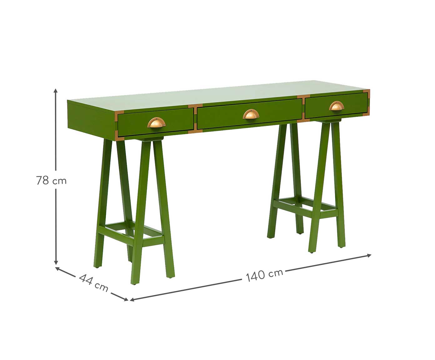 Aparador Cavalete Olivedrab - Verde Musgo image number 11