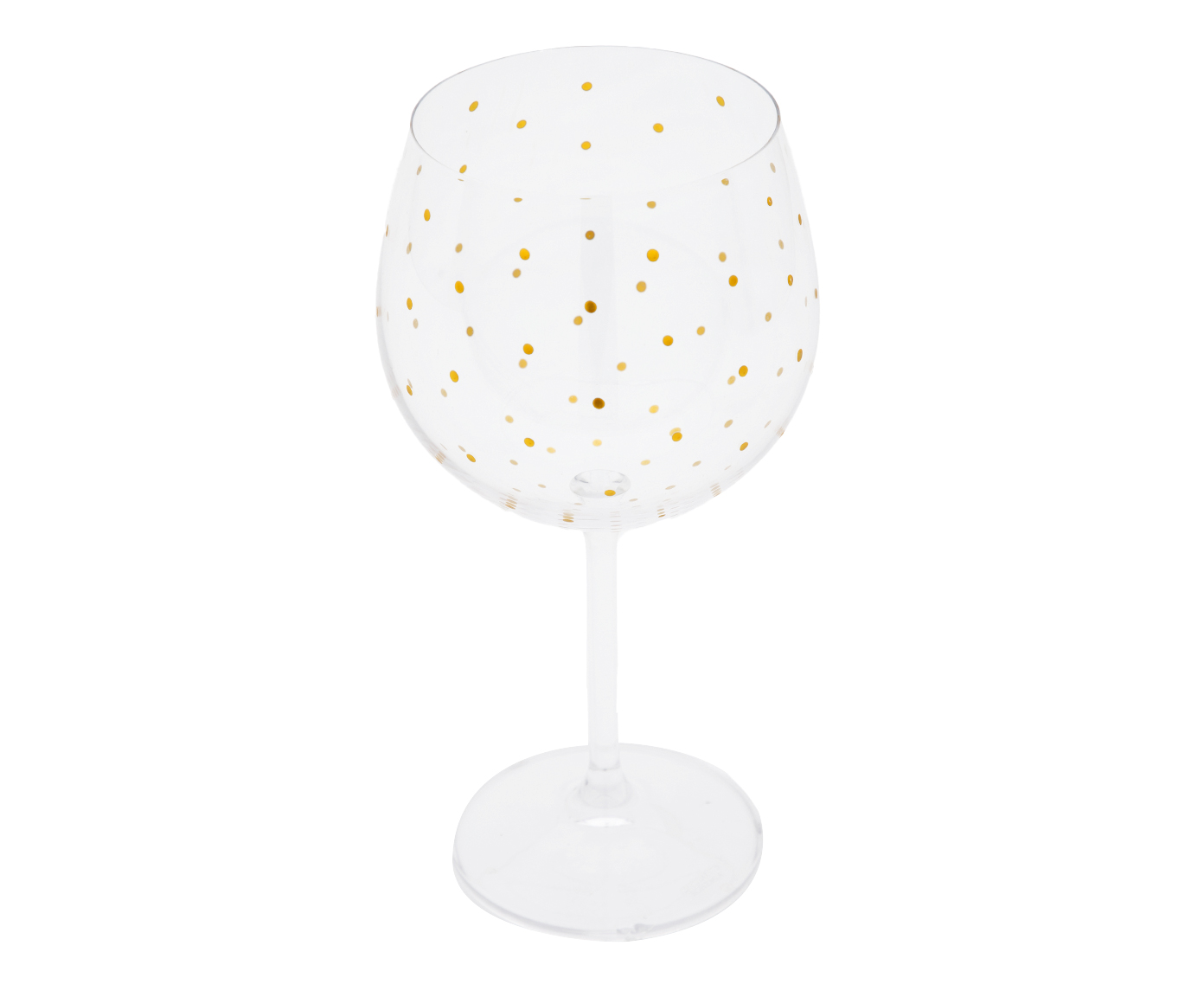 Ta&ccedil;a em Cristal Po&aacute;s Dourado image number 2