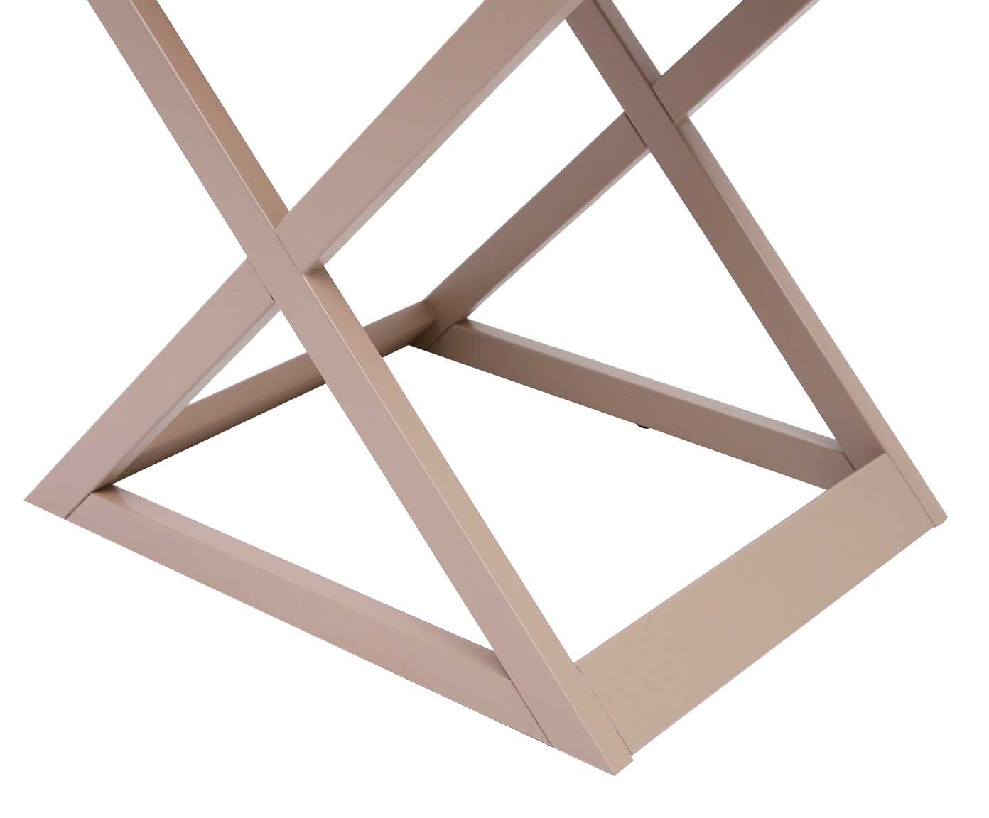 Mesa de Cabeceira Cross Burlywood - Taupe image number 8