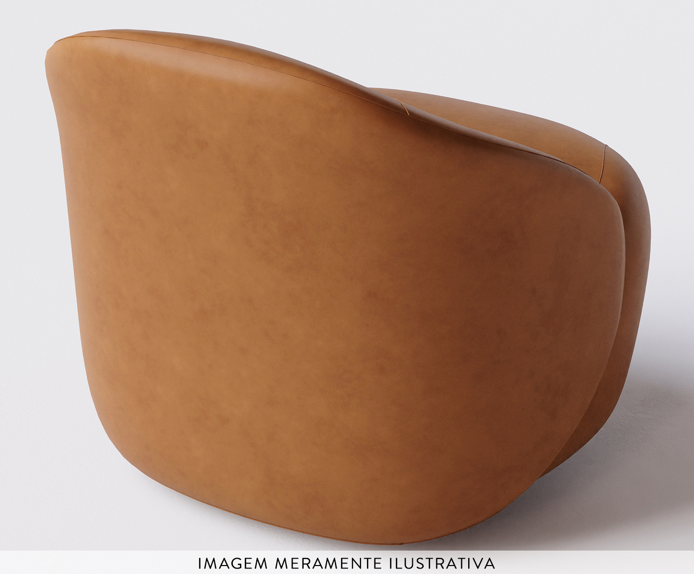Poltrona Zoe Girat&oacute;ria Marrom image number 5