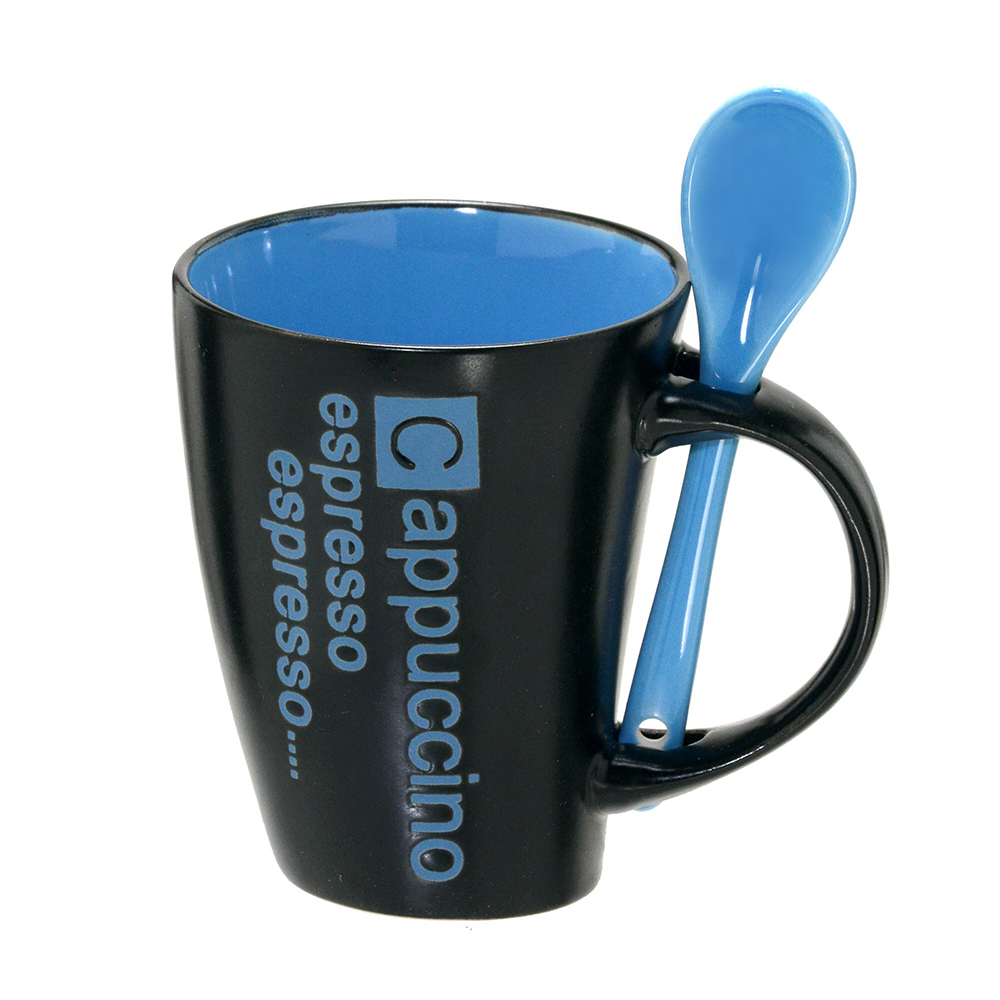 Caneca para Cafe Mannheim Preto e Azul - image 0