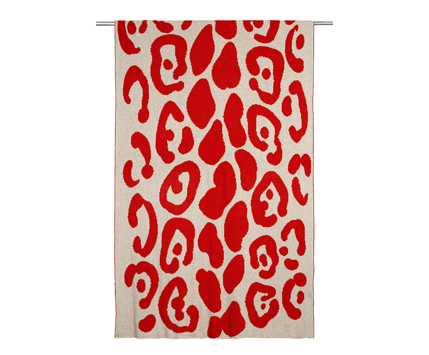 Manta On&ccedil;a Pintada Papiro Red - image 0