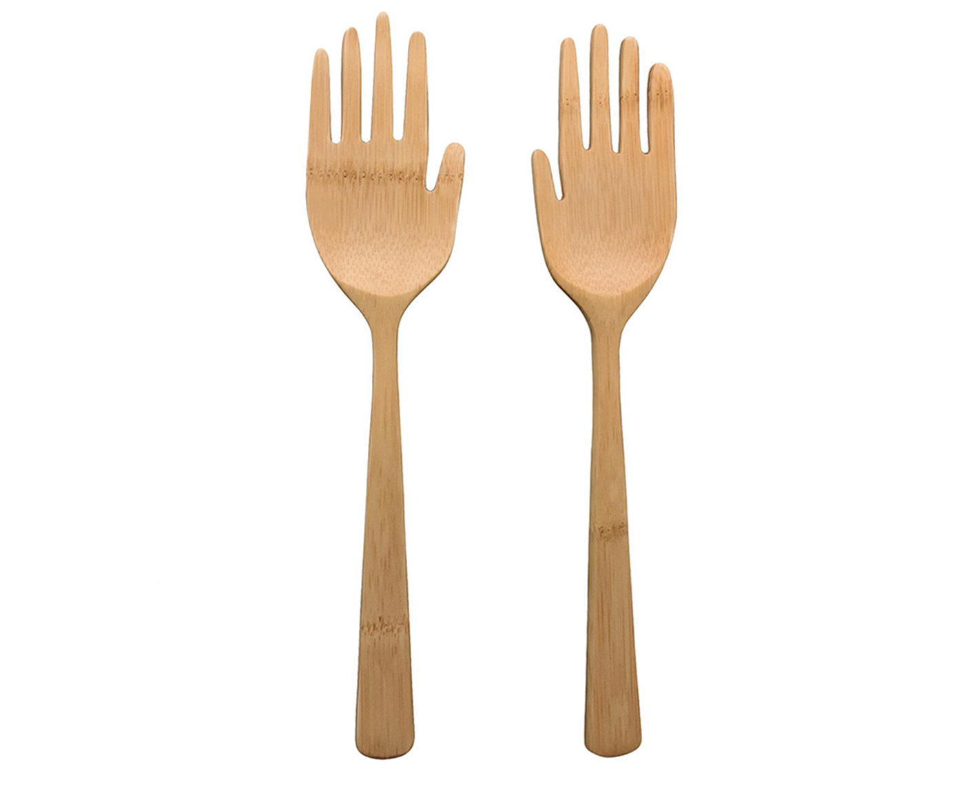 Jogo de Pegadores para Salada em Bambu Kyu - image 0
