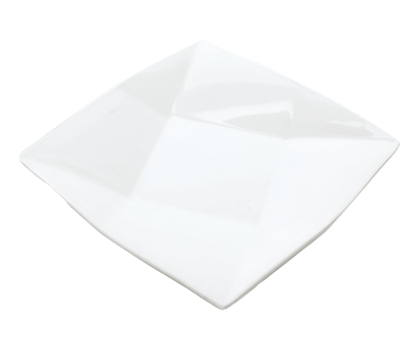 Prato Dimond Branco - 23 cm - image 0