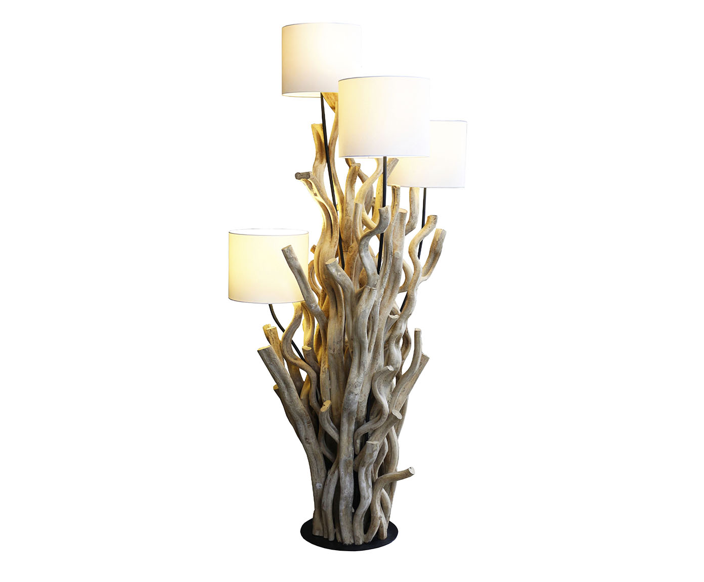 Lumin&aacute;ria de Ch&atilde;o Twisted Forest Bivolt - image 0