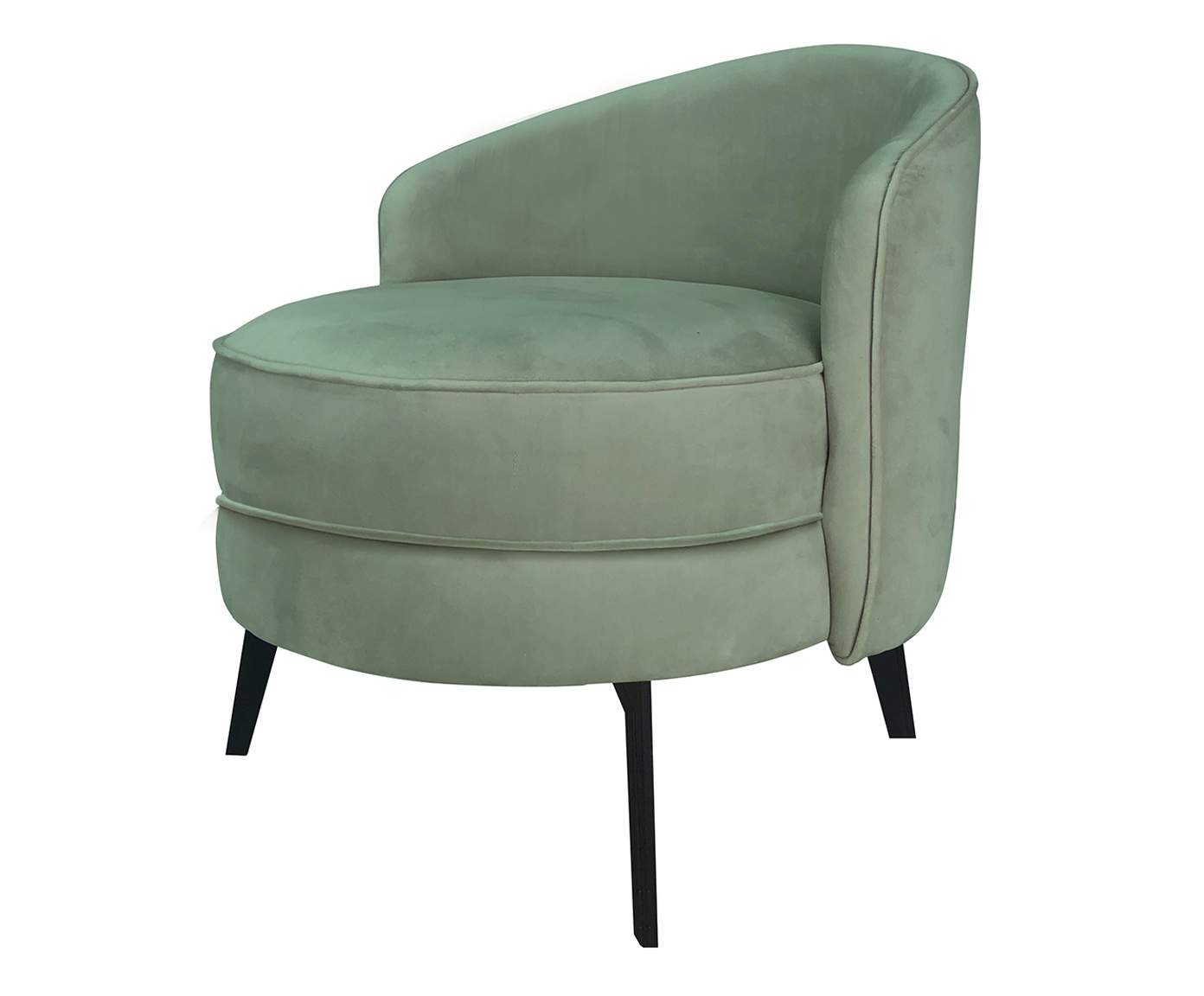 Poltrona em Veludo Flip - Menta - image 0