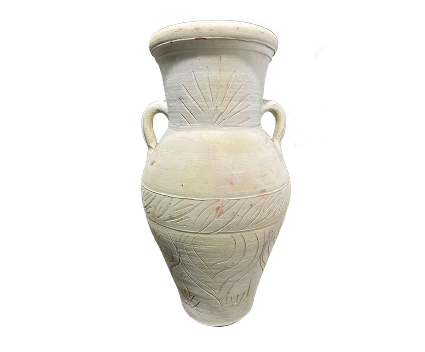 Vaso Marroquino em Cer&acirc;mica III Areia - image 0