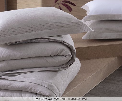 Jogo de Duvet Linen Li&egrave;ge image number 1